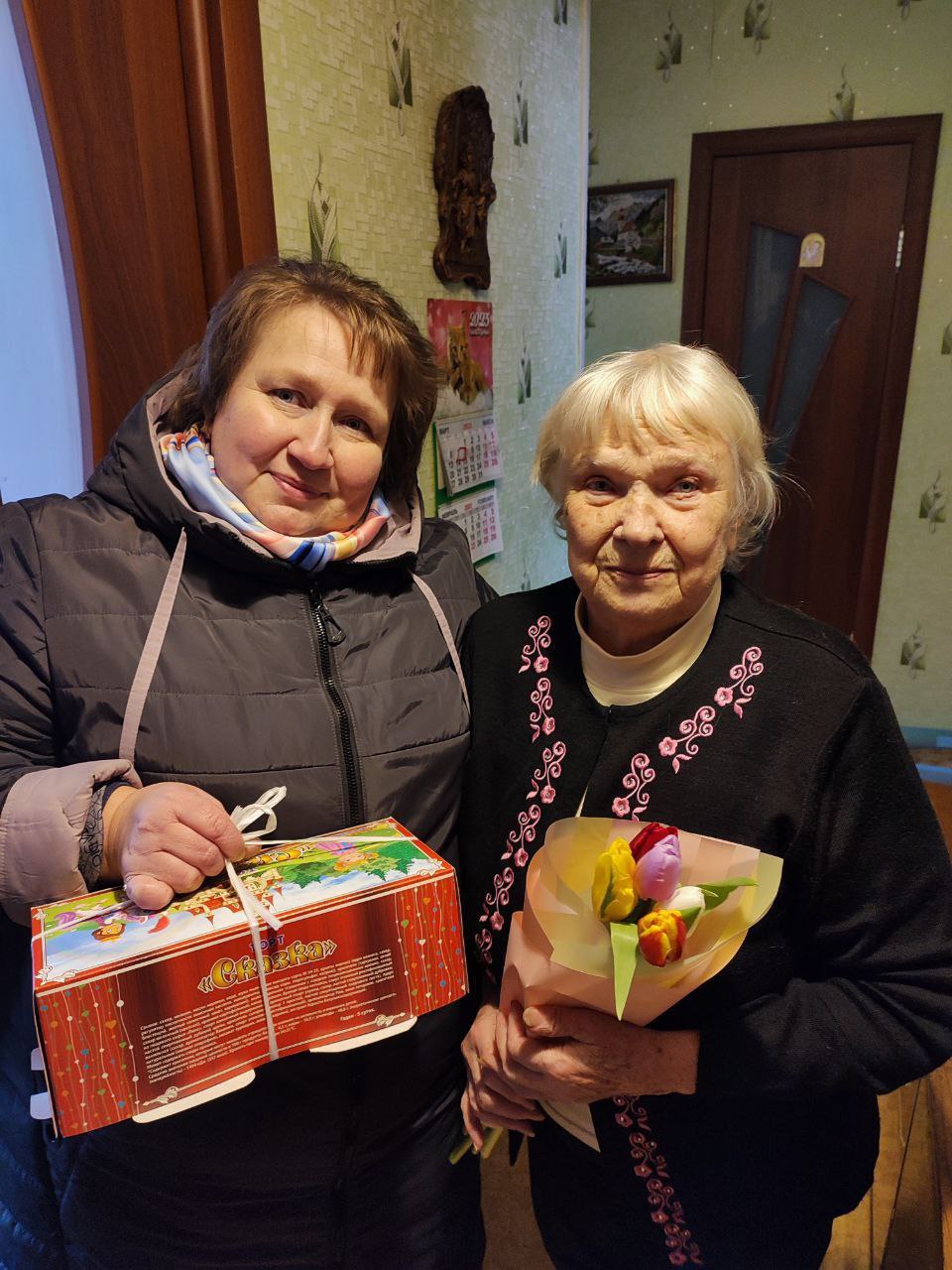 СЛАДКИЕ ПОДАРКИ ДЛЯ ВЕТЕРАНОВ