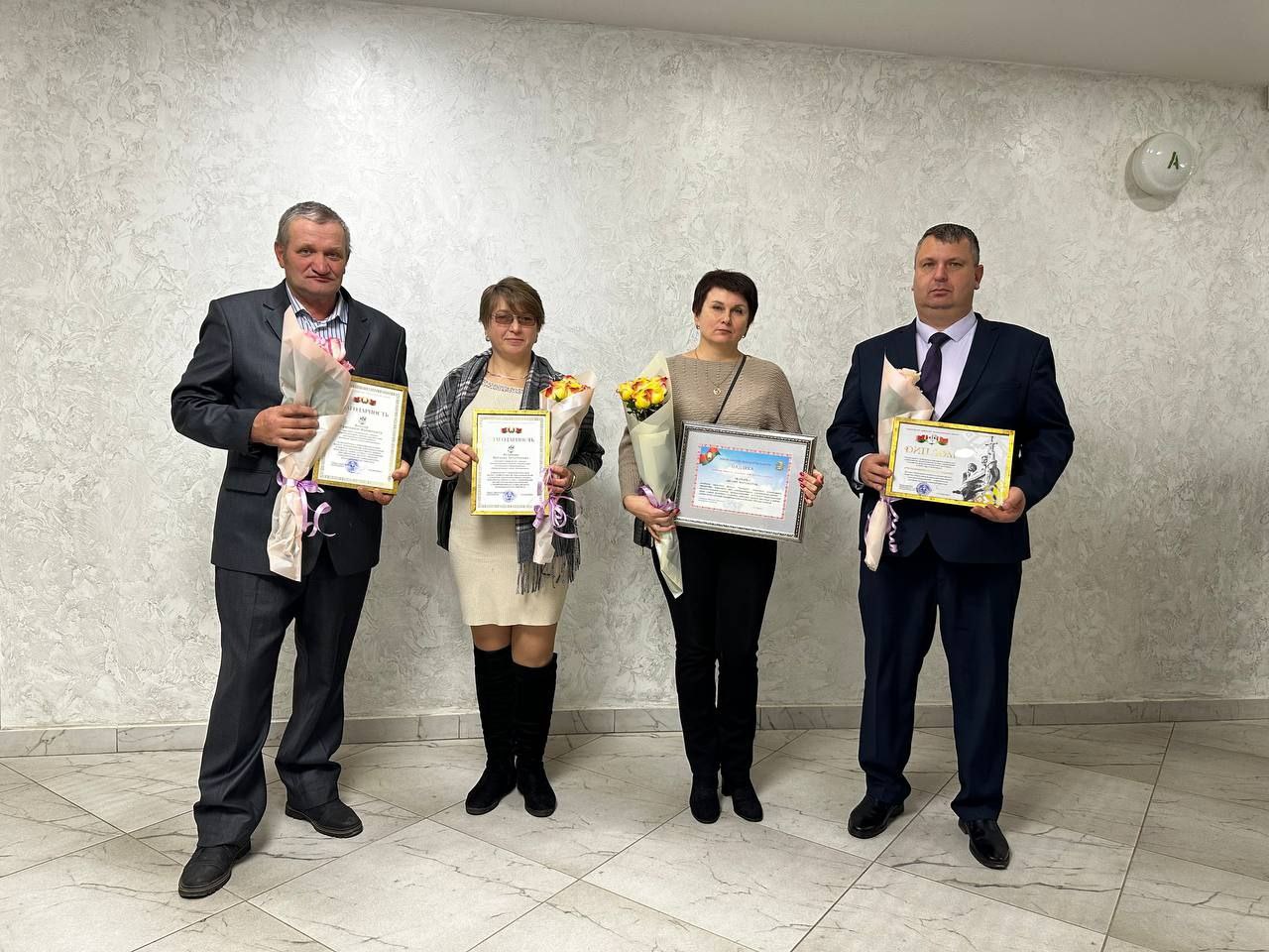Награждение АЖХ «Трояновка»