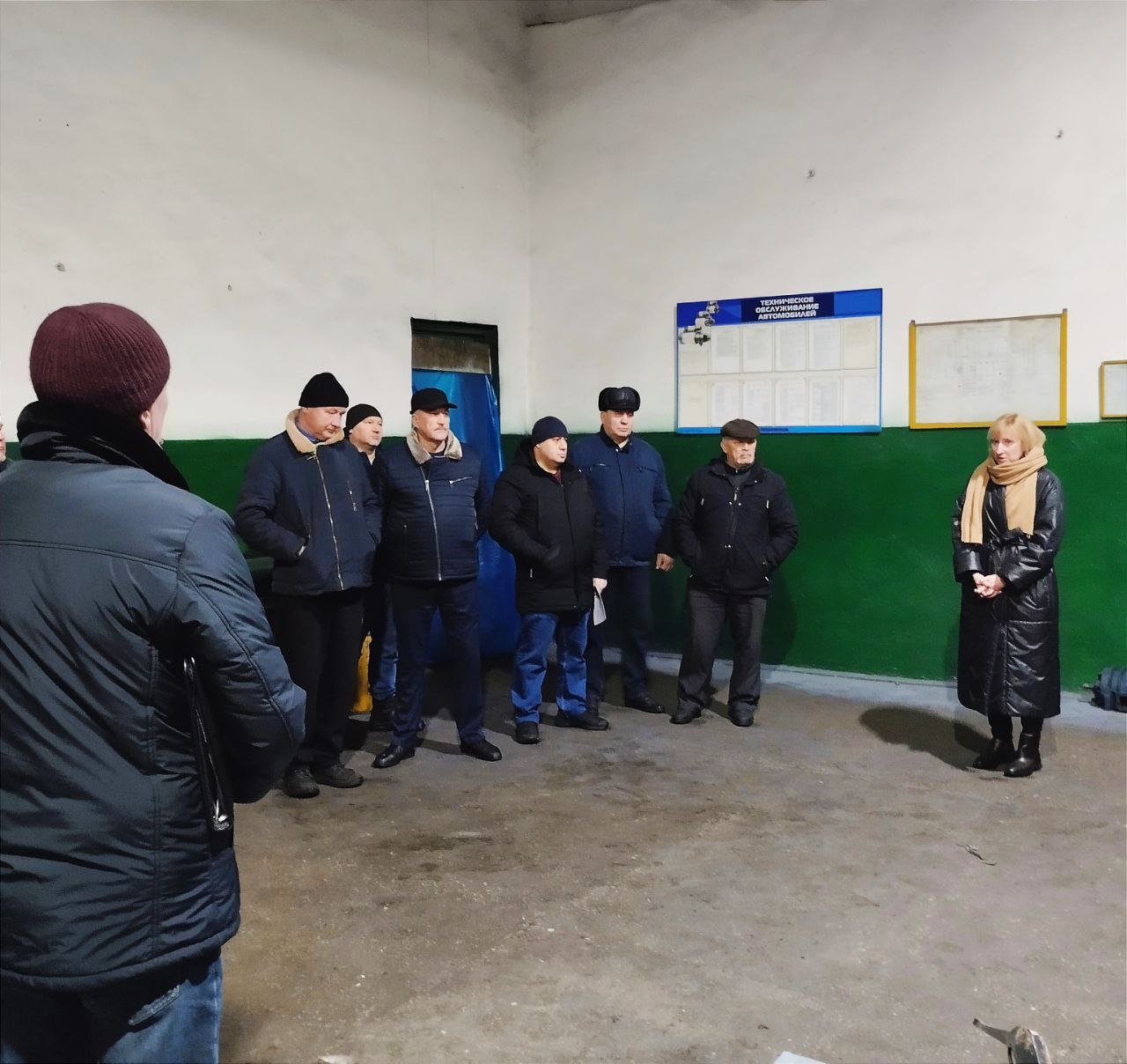 Выбираем вместе! Встреча с коллективом транспортного цеха