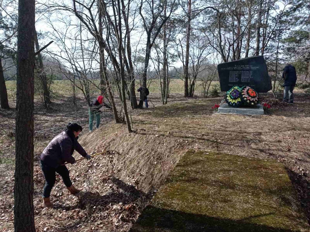 Благоустройство воинских захоронений