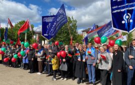 Торжественный митинг ко Дню Победы
